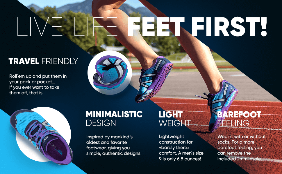 Lightweight & Barefoot Feel shoes