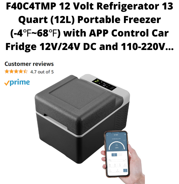 rv refrigerator freezer app control smart phone