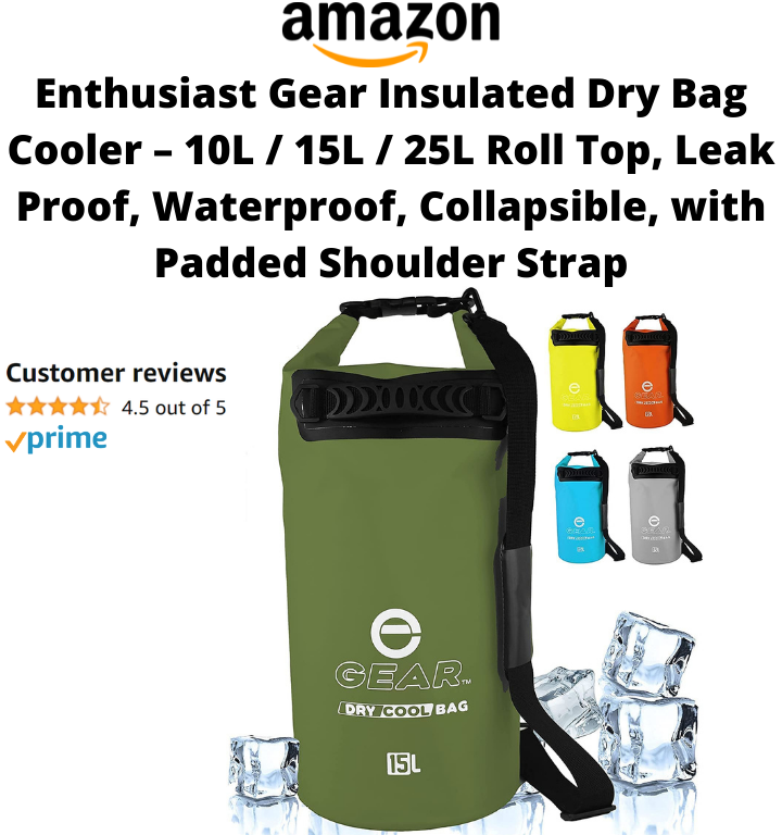 dry bag cooler for hiking