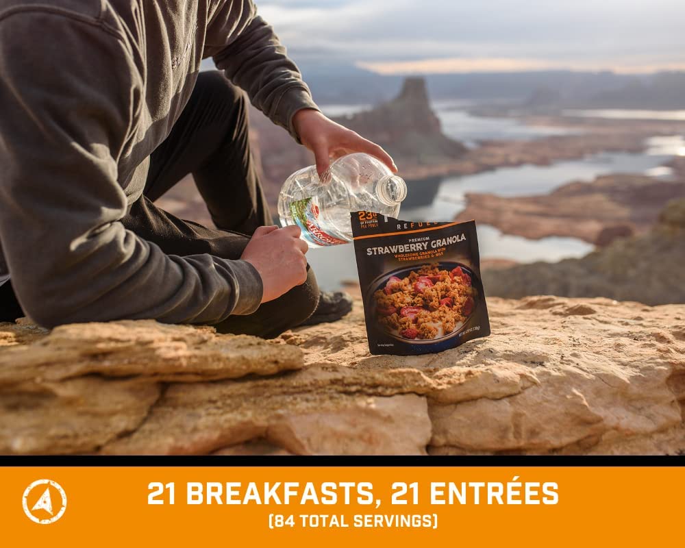 Freeze Dried Backpacking and Camping Food