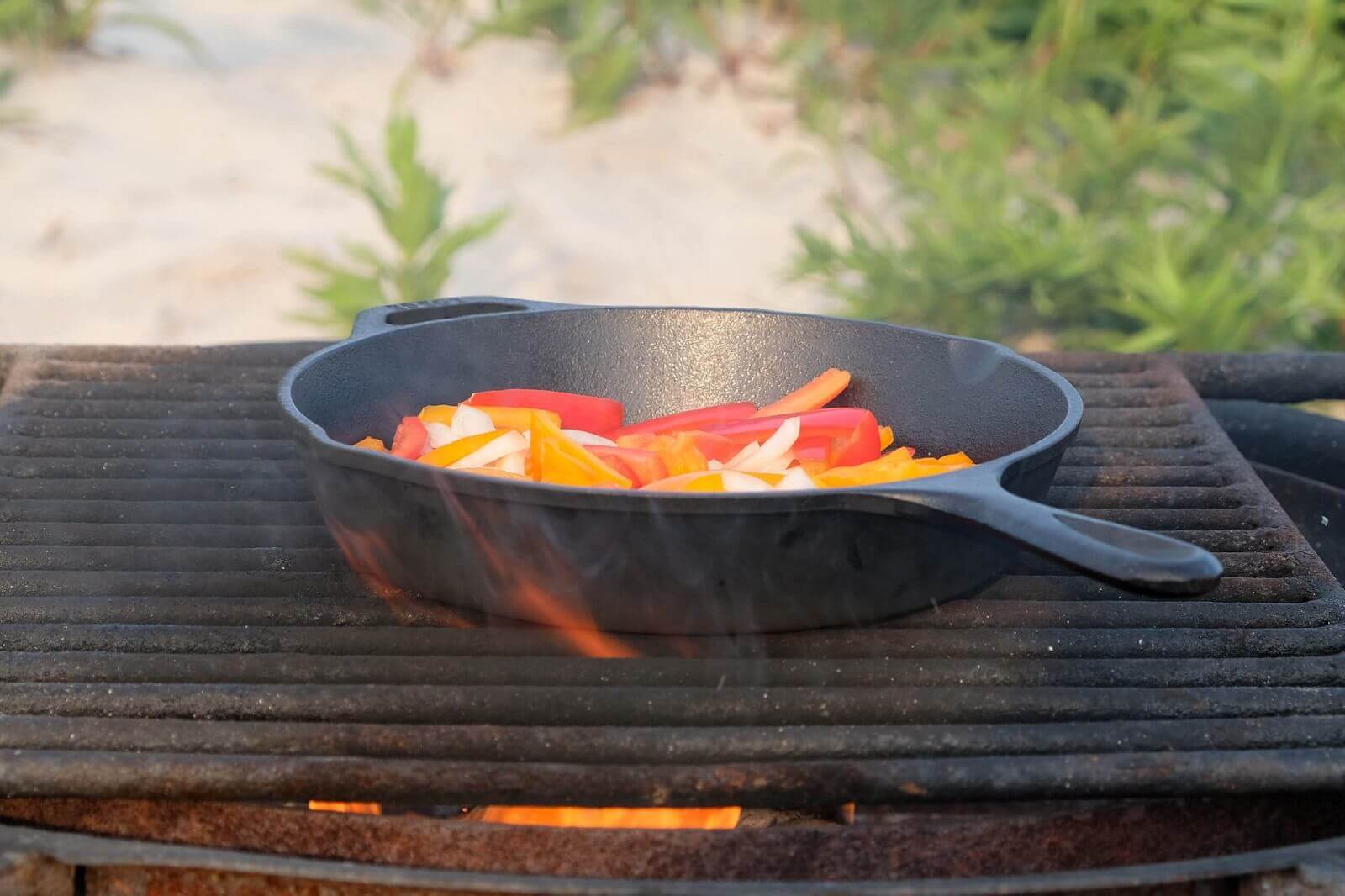 grilled food